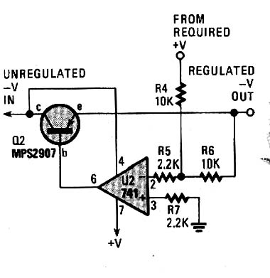  Regulador Fixo com 741 e PNP
