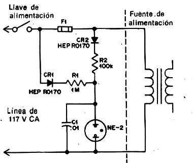  Indicador de Fusível Aberto
