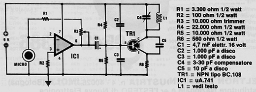 Transmissor de FM com Integrado
