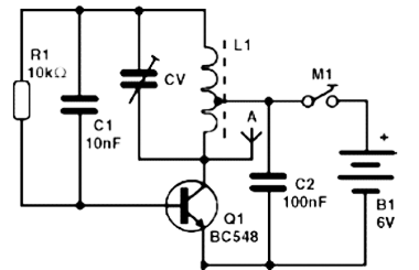 Micro Transmissor de Ondas Curtas
