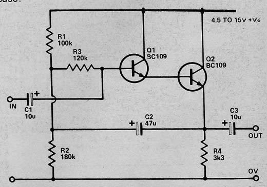  amplificador Darlington 
