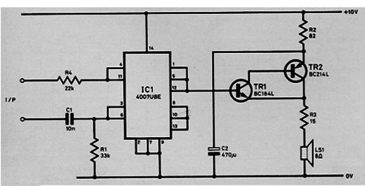  controle de volume por Tensão 
