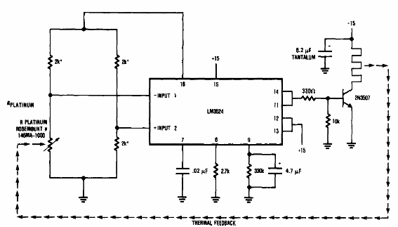  Controlador de Temperatura com RTD 
