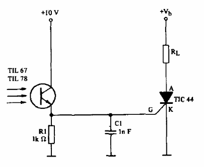  Relé de Luz com SCR 
