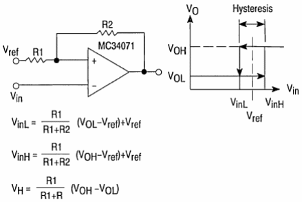  Comparador com Histerese MC34071 
