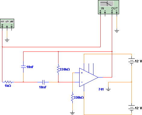 Fiultro e 1 kHz