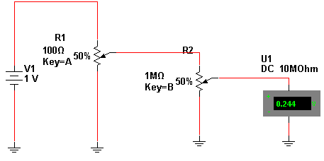  Multiplicador Analógico com Potenciômetro 