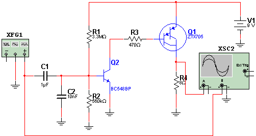  Amplificador Simples de 1 W 