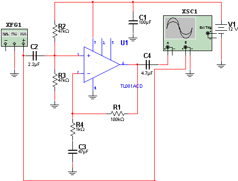  Pré Para Microfone TL081 