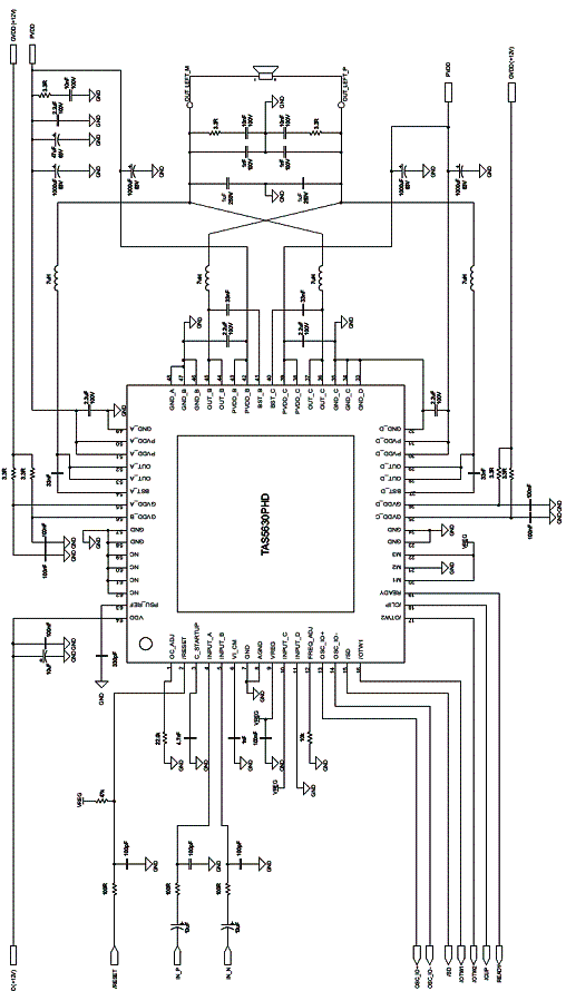 Circuito para a configuração BTL 