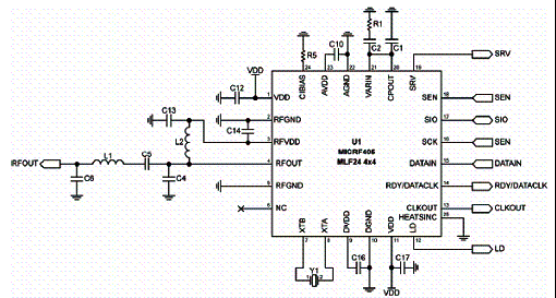 Figura 2 - Circuito típico de aplicação.
