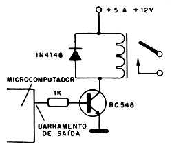  Excitando Relés Com a Saída de Microcontroladores
