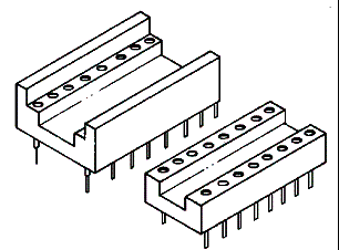  Soquetes Para Circuitos Integrados 