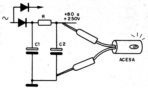 Figura 12 – Analisando uma fonte de alta tensão
