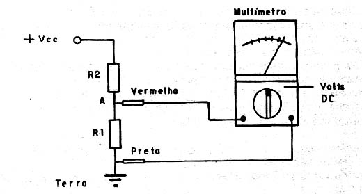  Medindo Tensões Contínuas com o Multímetro 
