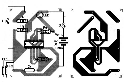    Figura 4 – Placa para a montagem
