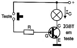 Teste de IGBT. 