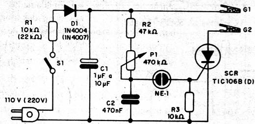 Figura 2 – Diagrama completo do aparelho
