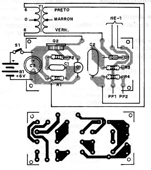 Figura 4 – Placa para a montagem
