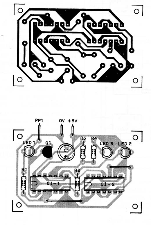    Figura 4 – Placa para a montagem
