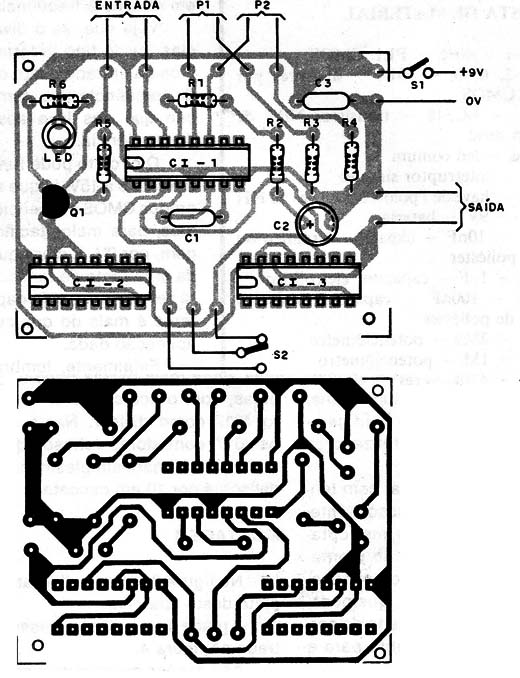    Figura 4 – Placa para a montagem
