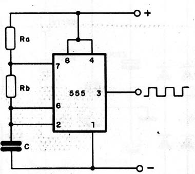 Figura 1 – 555 astável
