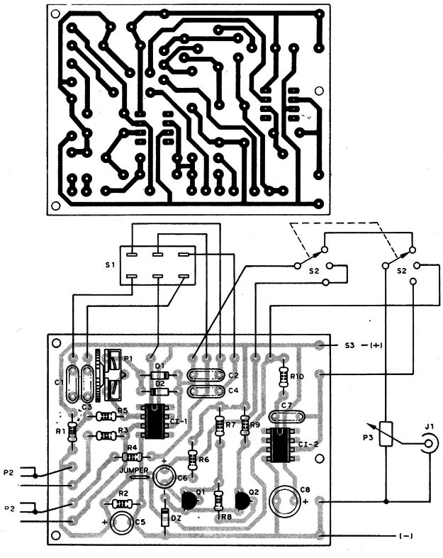 Figura 6 – Placa para a montagem
