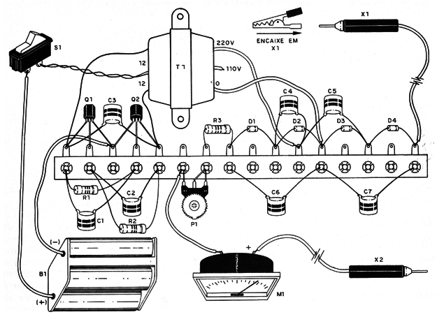 Figura 2 – Montagem em ponte de terminais
