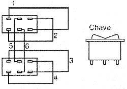 Ligações das chaves. 