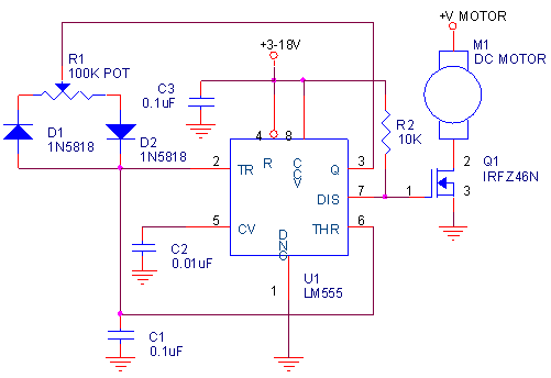 Figura 1 - PWM com o 555 