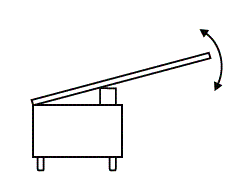  Percurso da haste para que o sensor seja acionado. 