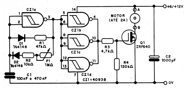    Figura 1 – Circuito completo do PWM
