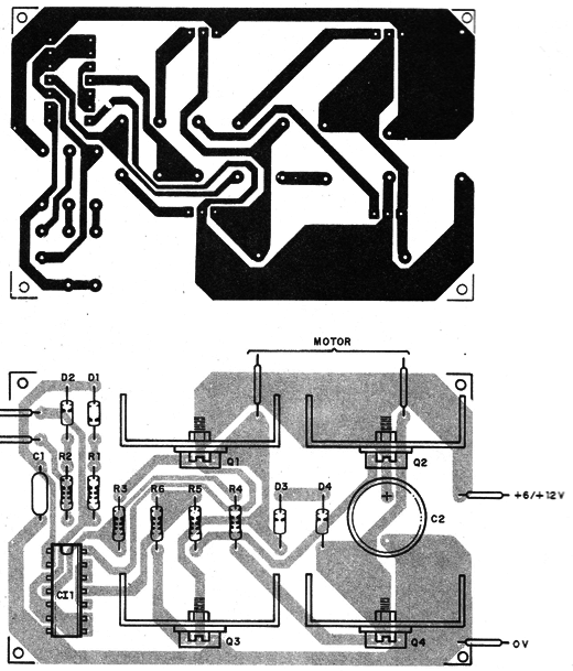    Figura 2 – Placa de circuito impresso para a montagem
