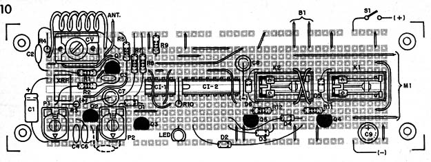 Figura 10 – Placa para o receptor
