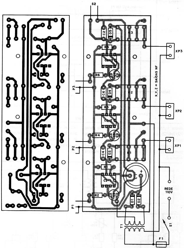 Figura 4 – Placa para a montagem
