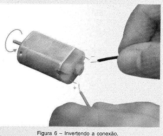 Invertendo a conexão.
