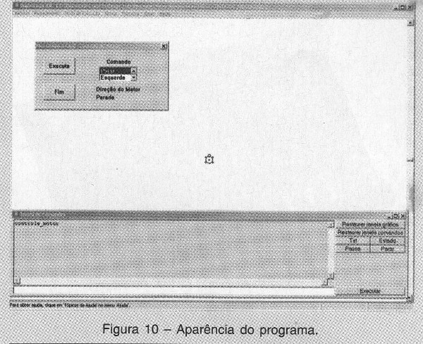 Aparência do programa.
