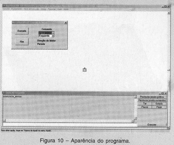 Aparência do Programa.
