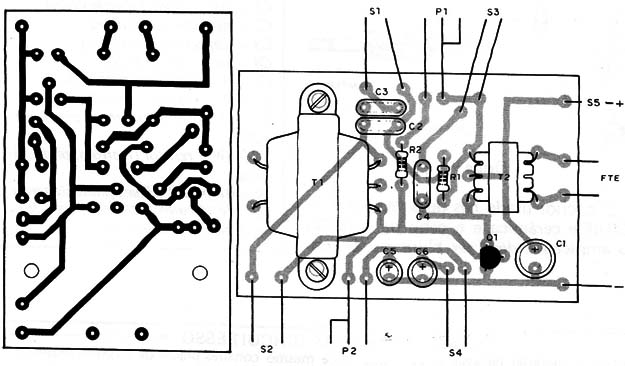 Figura 8 – Placa para a montagem
