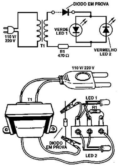 Figura 1 - Diagrama e montagem
