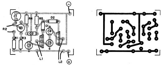 Figura 2 – Placa de circuito impresso para a montagem
