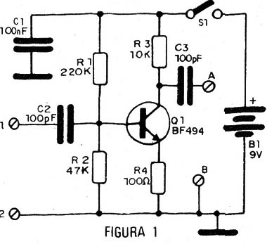   Figura 1 – Diagrama do reforçador
