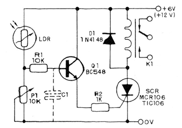    Figura 1 – Circuito completo do alarme
