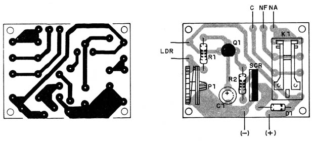    Figura 2 – Placa de circuito impresso
