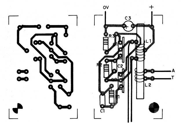    Figura 2 – Placa de circuito impresso para a montagem
