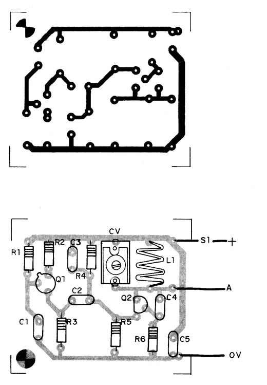  Figura 2 – Placa de circuito impresso para a montagem
