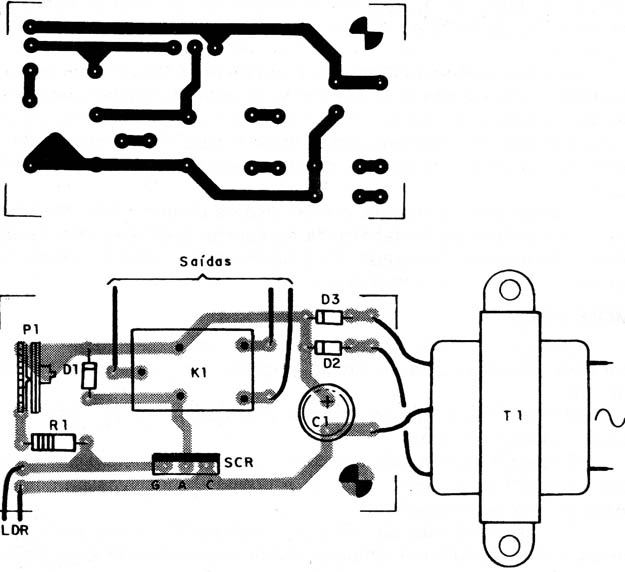   Figura 2 – Placa de circuito impresso
