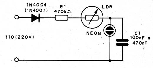 Figura 1 – Diagrama do pisca-pisca
