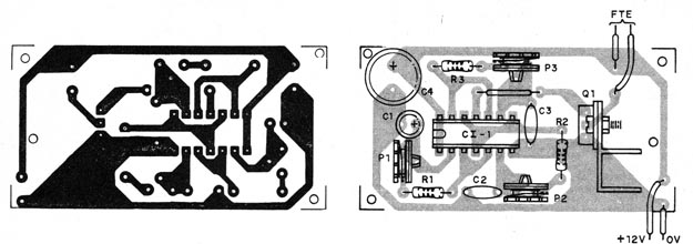    Figura 2 –Placa para a montagem
