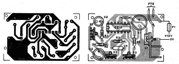 Figura 2 – Placa para a montagem
